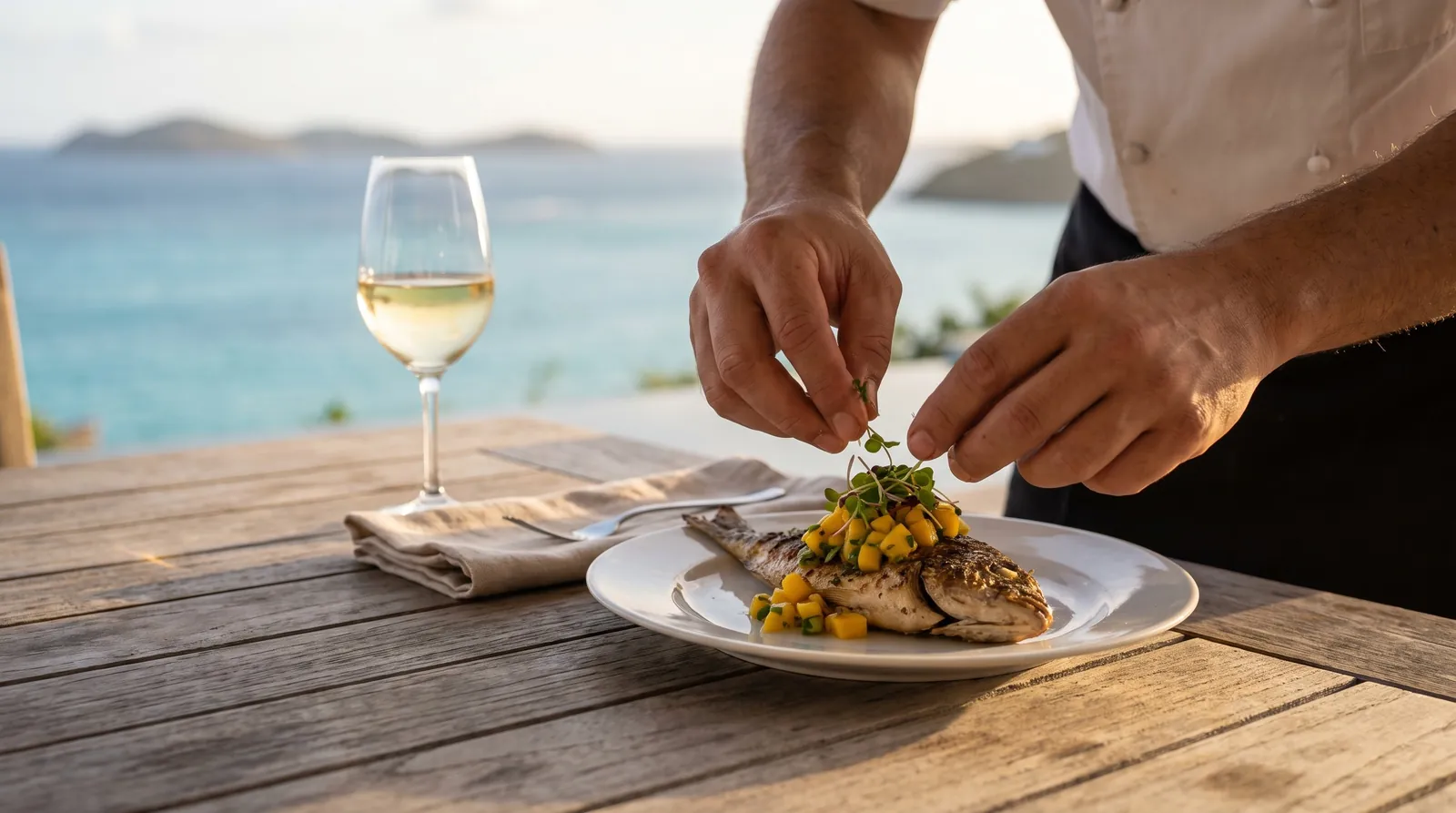 Private Chef for a villa stay in St Martin